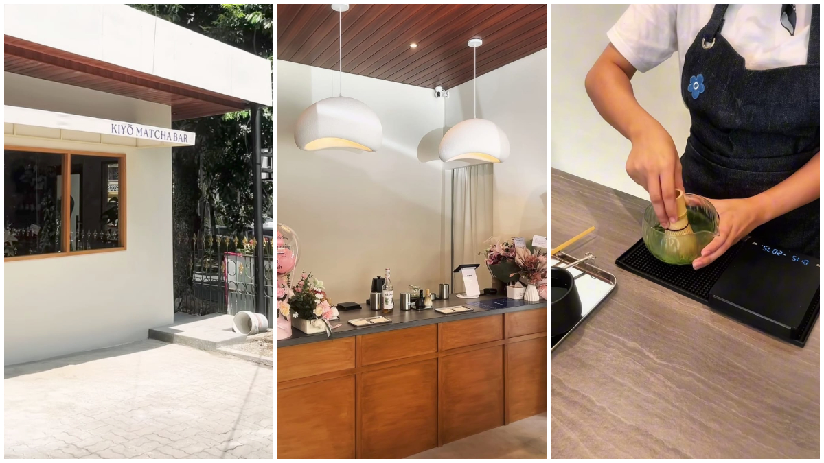 Suasana Kiyo Matcha Bar di Kota Bogor.