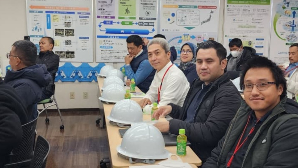 Wali Kota Bogor Dedie Rachim di Jepang bahas soal kerja sama pengelolaan sampah plastik.
