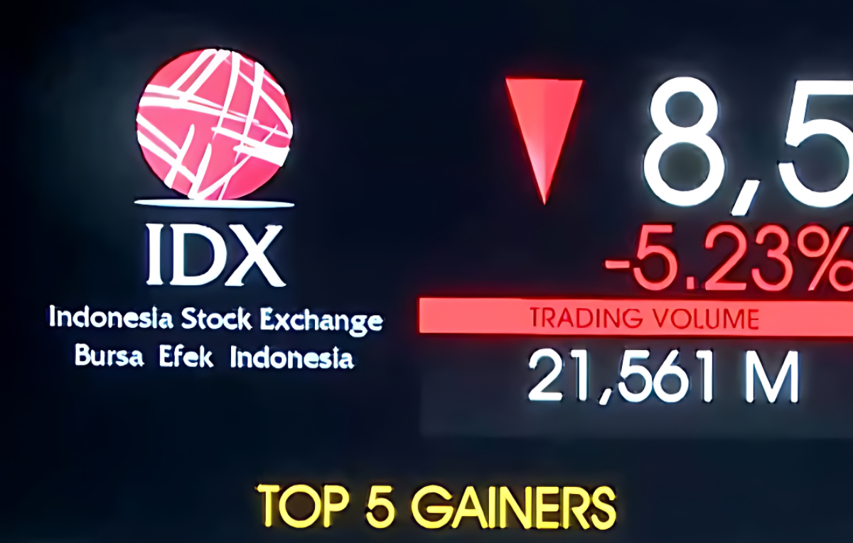 ILUSTRASI:&nbsp;IHSG mengalami anjlok hingga 8 Persen sehingga BEI menjalankan&nbsp;trading halt.