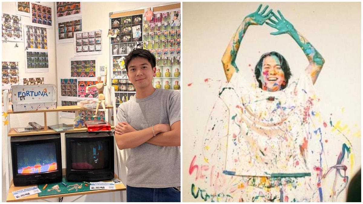 Potret Dunia Fortuna: Pameran Visual BAALE oleh Lunarsae yang diikuti&nbsp;Iqbaal Ramadhan.&nbsp;