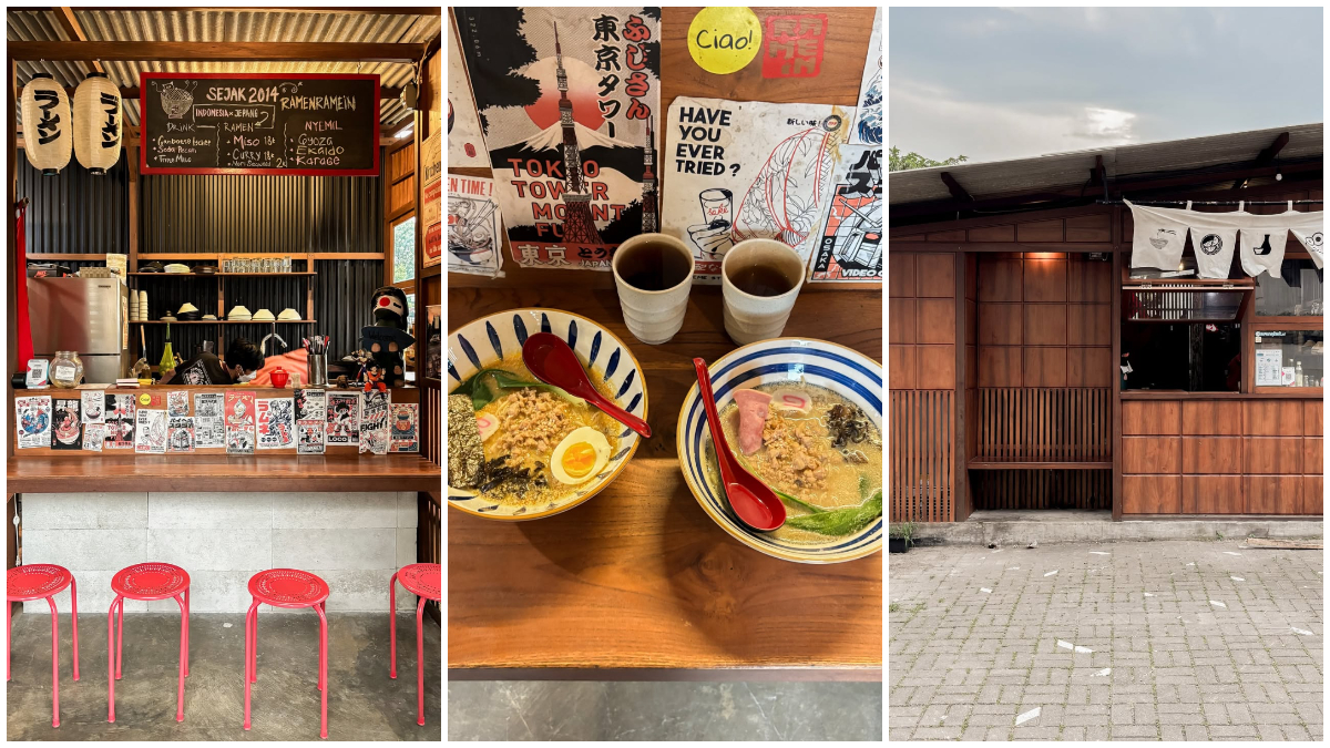 Suasana Kedai Ramen Ramein di Ciheuleut, Kota Bogor.