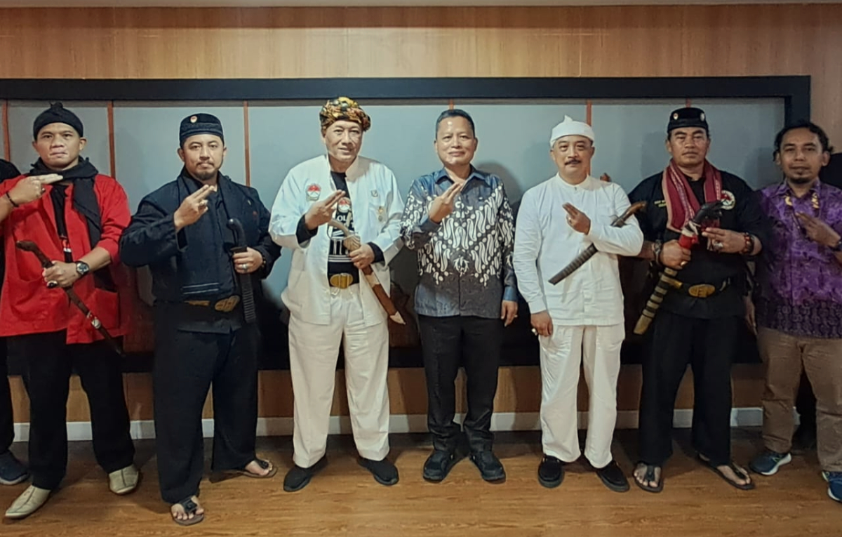 Rombongan GPSN yang dipimpin Ki Gatut Susanta&nbsp;ke Kementerian Kebudayaan.