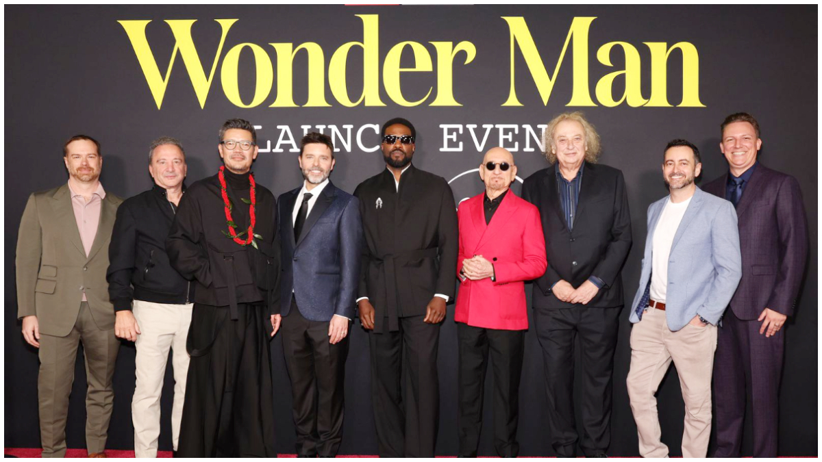 Poster promosi serial Wonder Man dari Marvel Studios.
