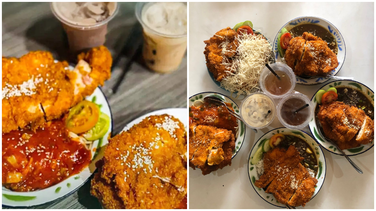 Kedai Keistimewaan Sajian Toean dan menu makanan chicken KatsuJjumbo.