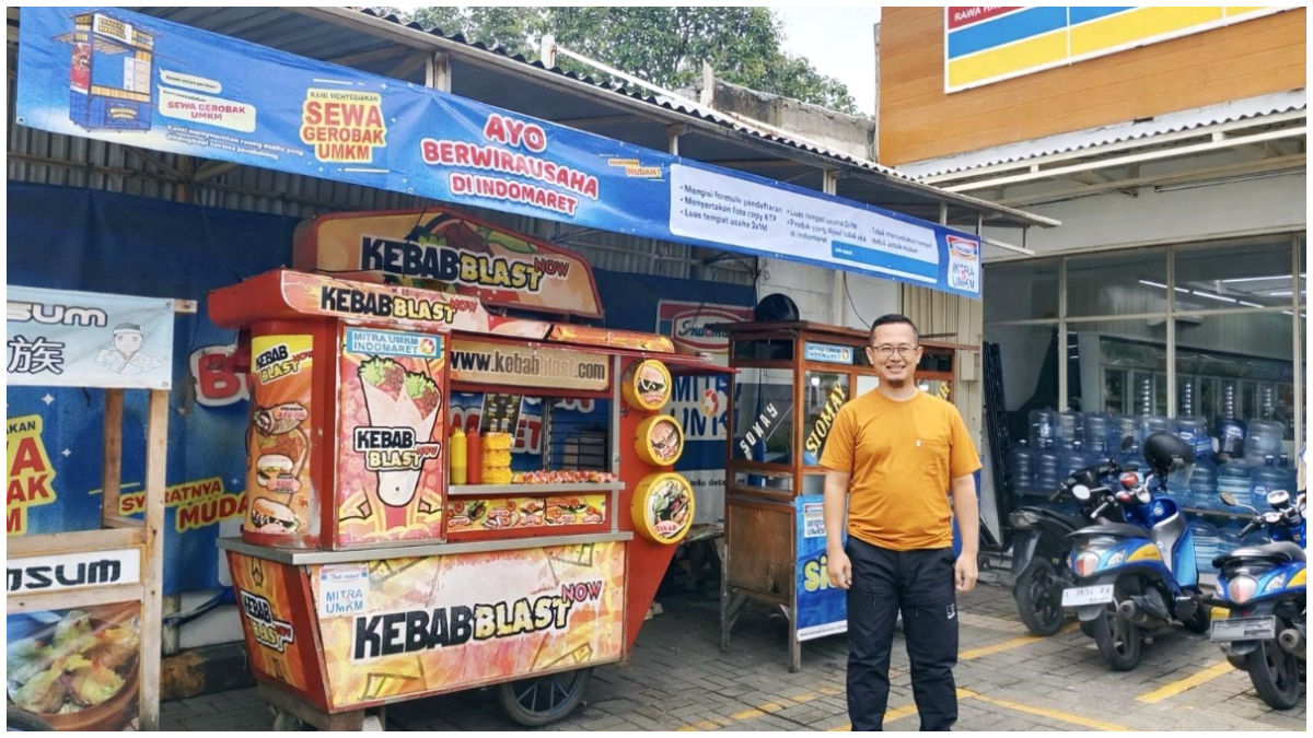 Muhammad Idris Afandi, Pengusaha&nbsp;Kebab Blast.