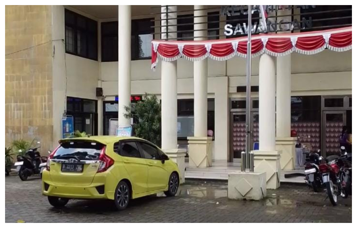 Kondisi Kantor Kecamatan Sawangan, Kota Depok, sejak diberlakukannya WFH, Kamis 29 Januari 2026.