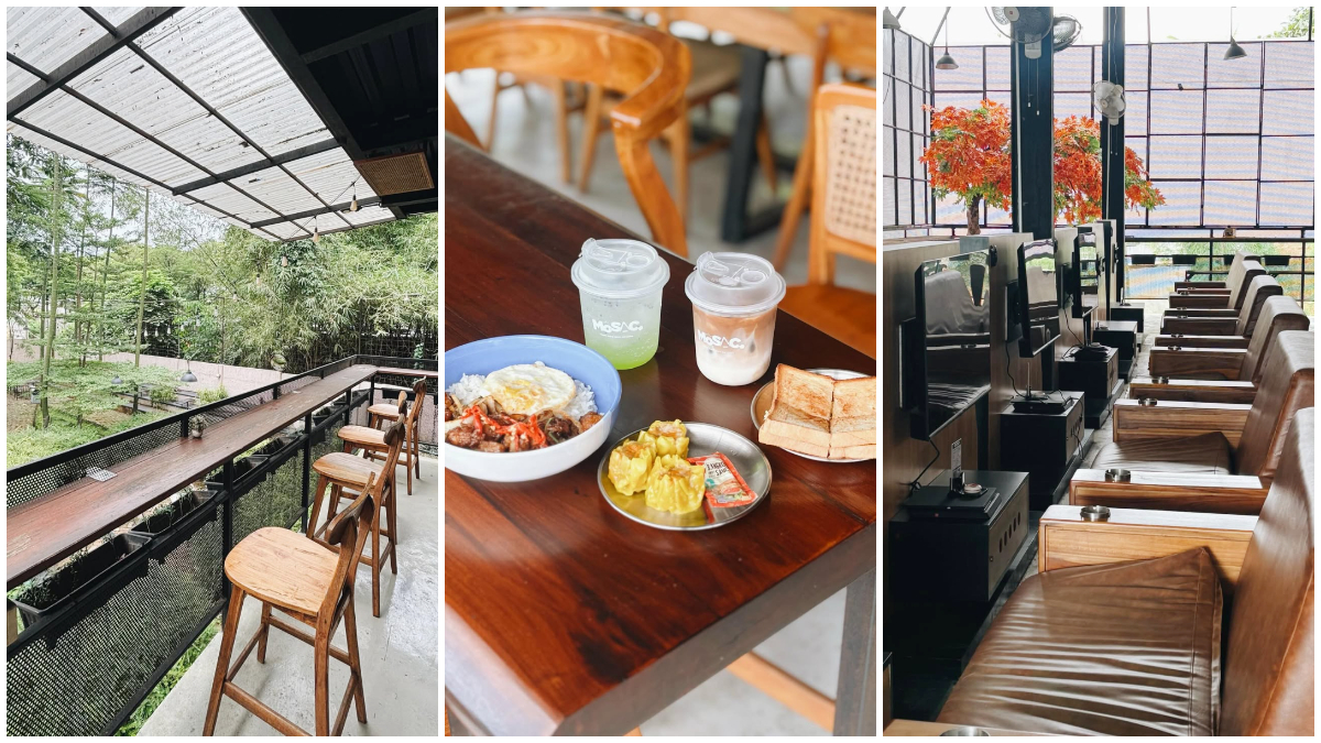 Suasana MOSAC, kafe garden di Bogor yang menawarkan tempat nongkrong nyaman dengan area permainan untuk kebersamaan.&nbsp;