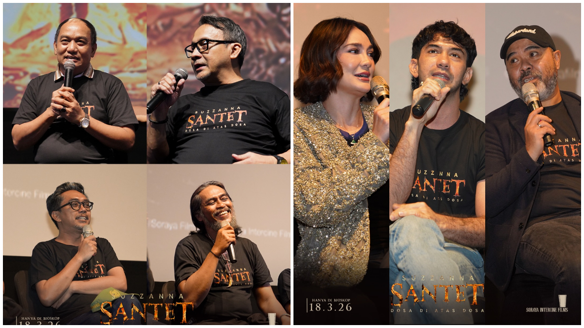 Poster Film Suzanna Santet : Dosa di Atas Dosa serta para aktornya.
