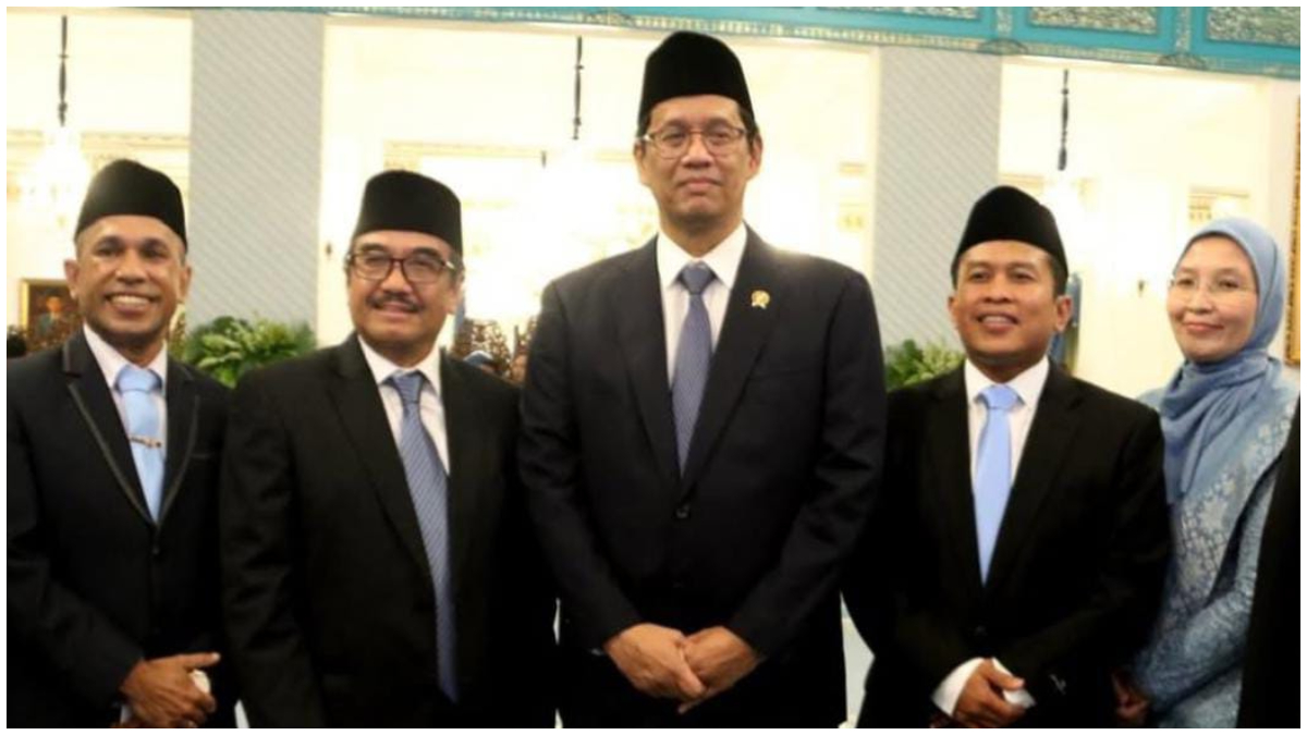 Pelantikan Anggota Dewan Energi Nasional (DEN) periode 2026&ndash;2030 di Istana Negara, Jakarta.