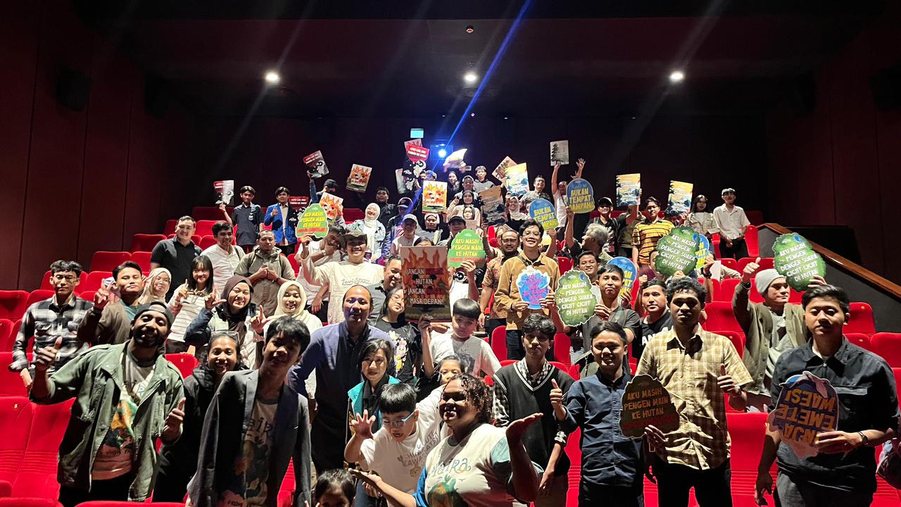 Screening Film Tegar Teman Maira di Mal Botani Square, Kota Bogor, Jumat 30 Januari 2026.