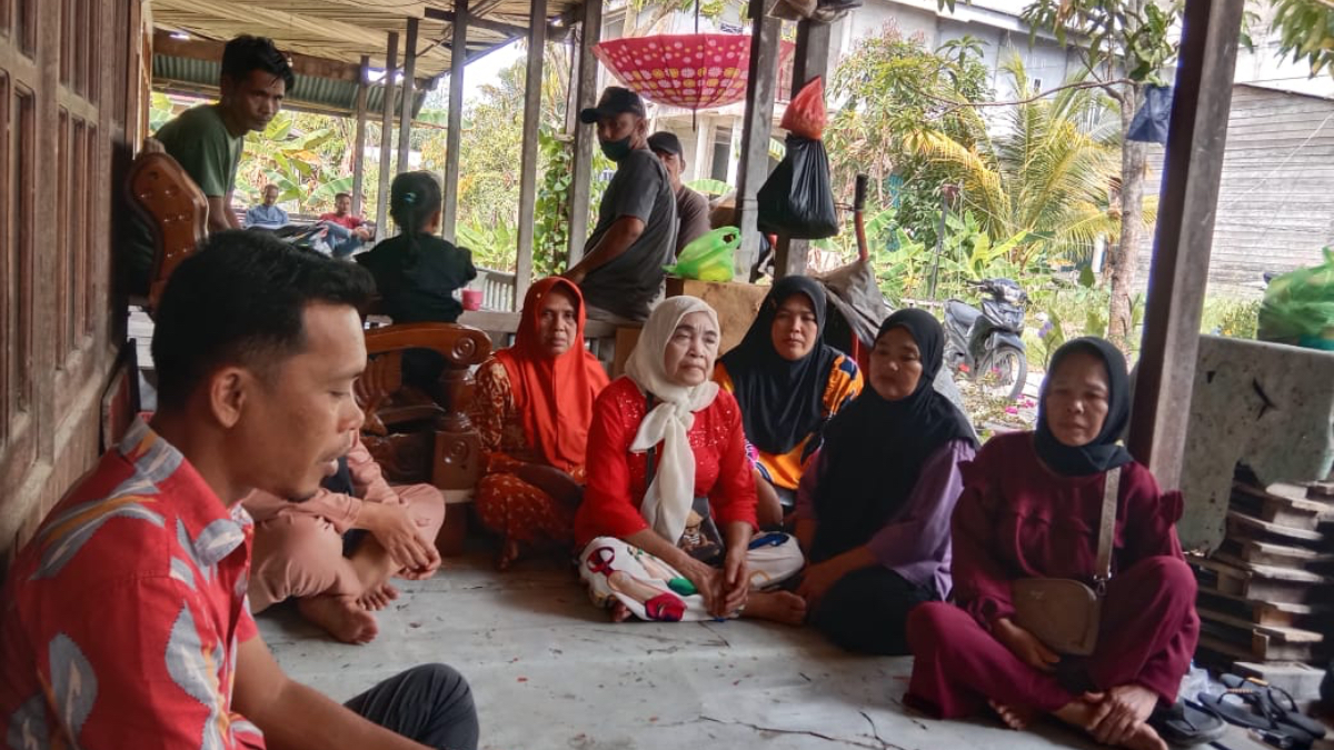 Ilustrasi. Pendampingan KPM bansos PKH BPNT.