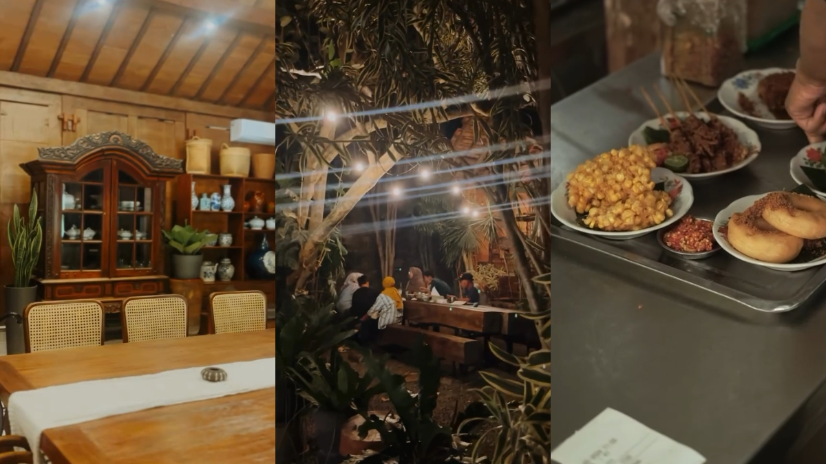 Kuliner nuansa pedesaan di Makan Bawah Pohon