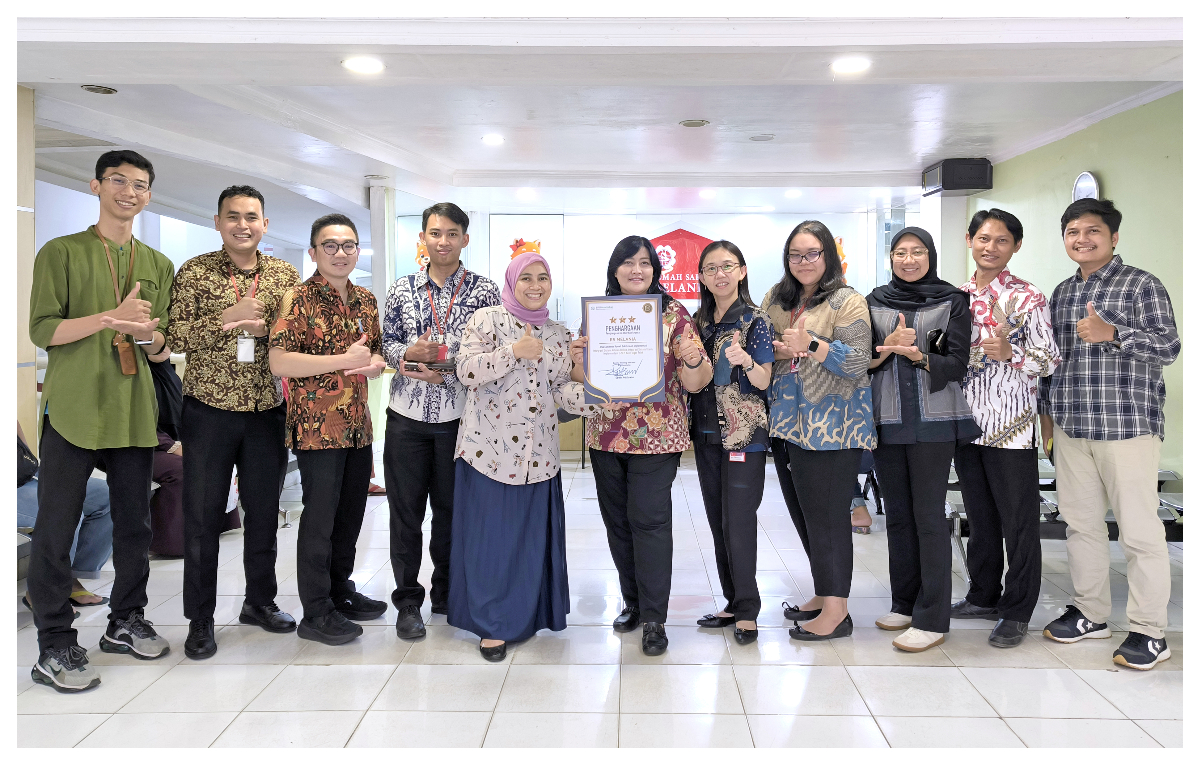 RS Melania Bogor, menerima penghargaan bergengsi dari BPJS Kesehatan Cabang Kota Bogor pada Jumat, 30 Januari 2026.
