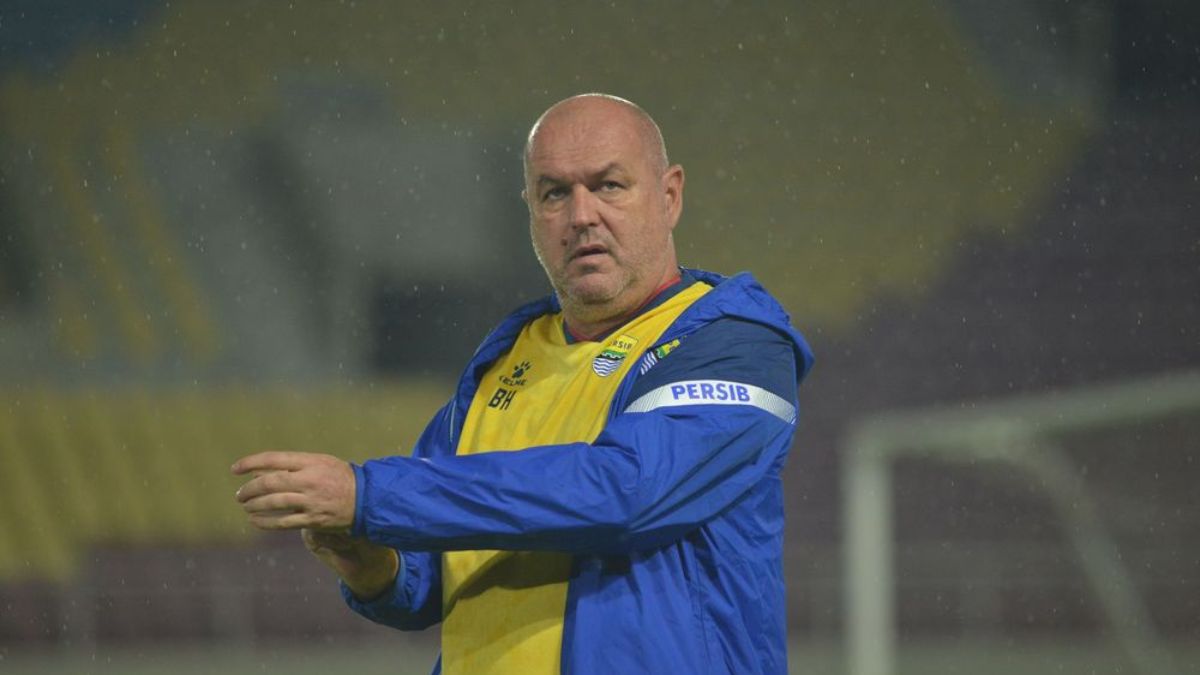 Bojan Hodak, pelatih Persib Bandung.