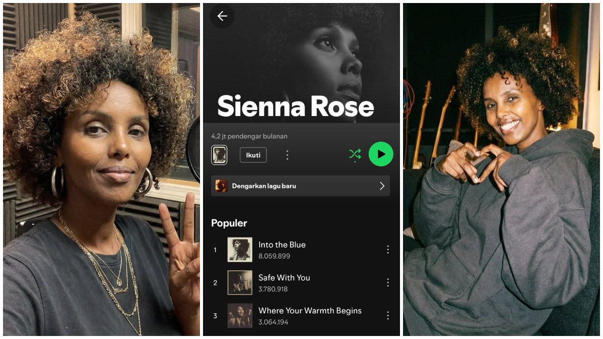 Seorang Sienna Rose dan playlist Spotify miliknya yang di putar jutaan kali.