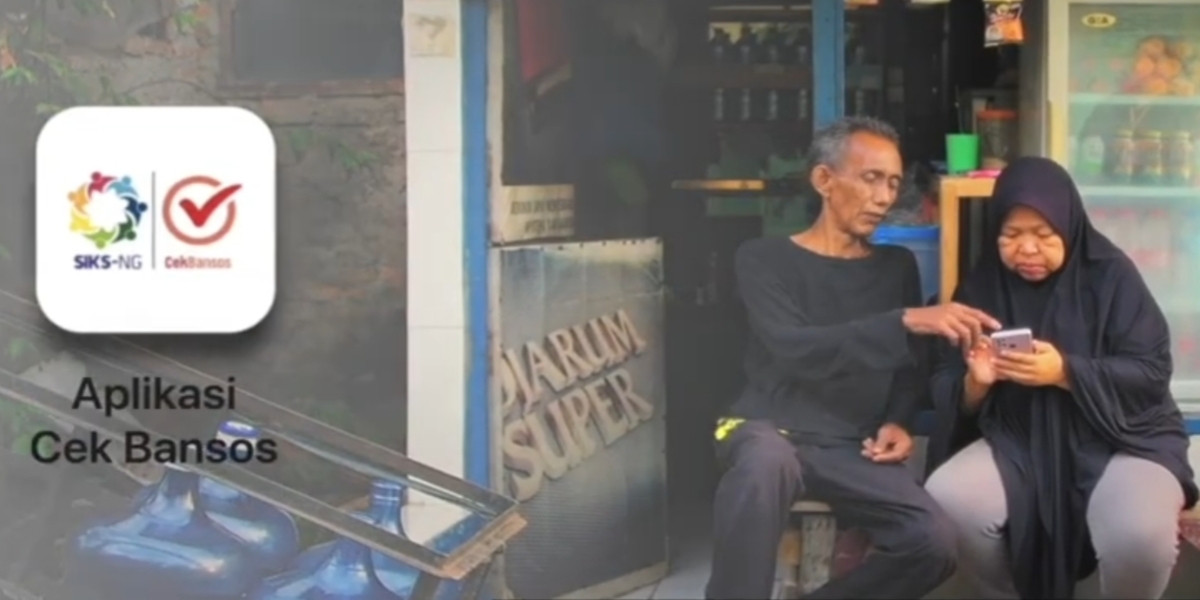 Ilustrasi KPM bantuan sosial atau bansos.