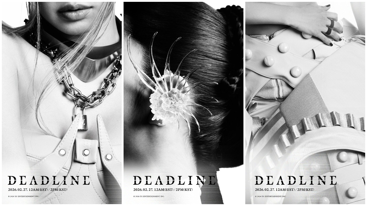 Foto konsep teaser DEADLINE mini album Blackpink.