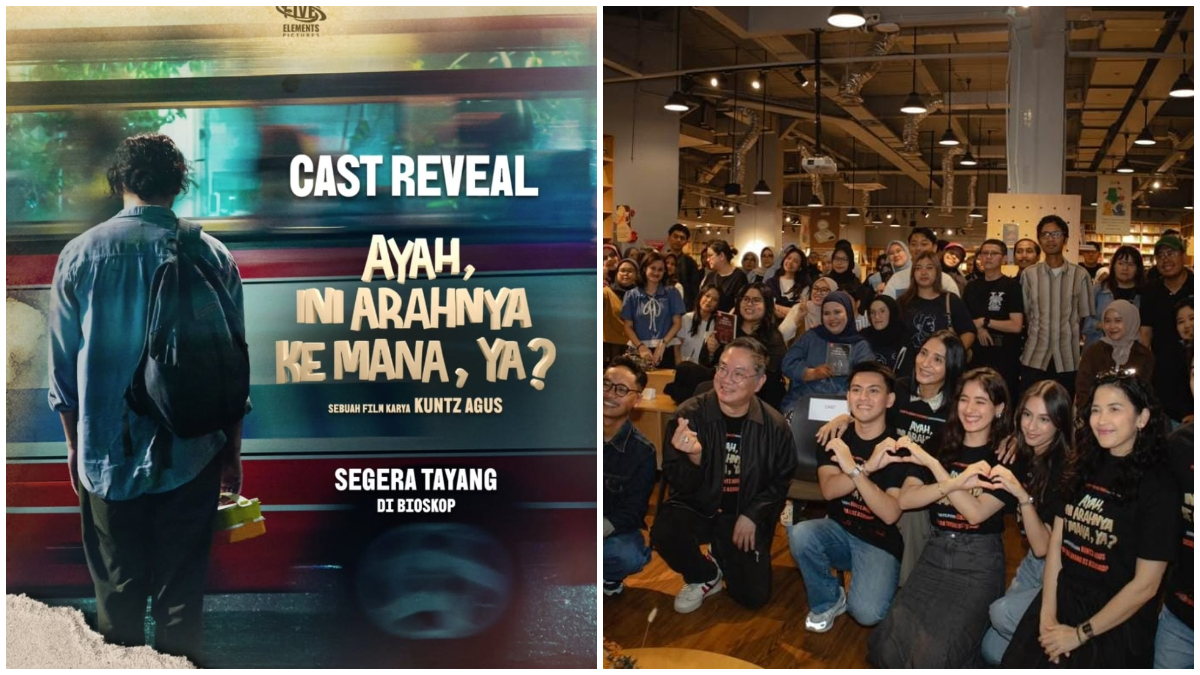 Deretan pemeran Film Ayah, Ini Arahnya Ke Mana, Ya? yang dijadwalkan tayang Lebaran 2026.
