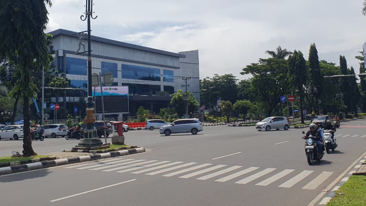 Simpang Bappenda Jalan Tegar Beriman, Cibinong, Kabupaten Bogor akan dibangun JPO.