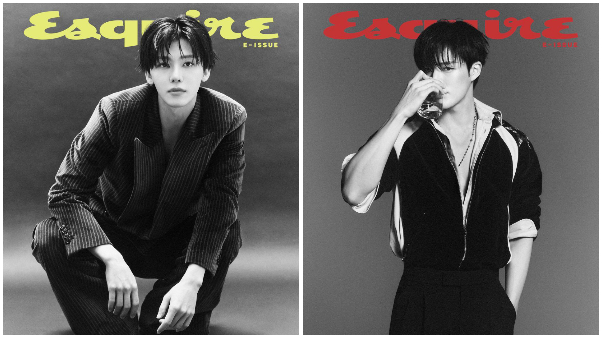 Sampul majalah personel NTC Jeno dan Jaemin untuk ESQUIRE KOREA
