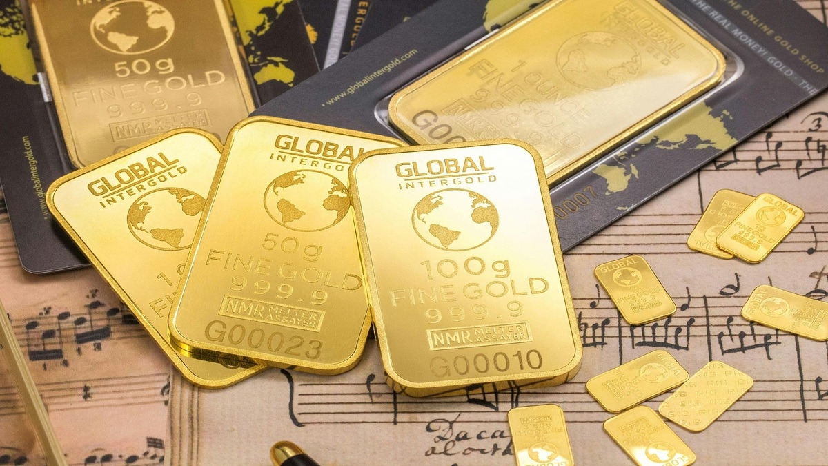 Ilustrasi investasi emas 