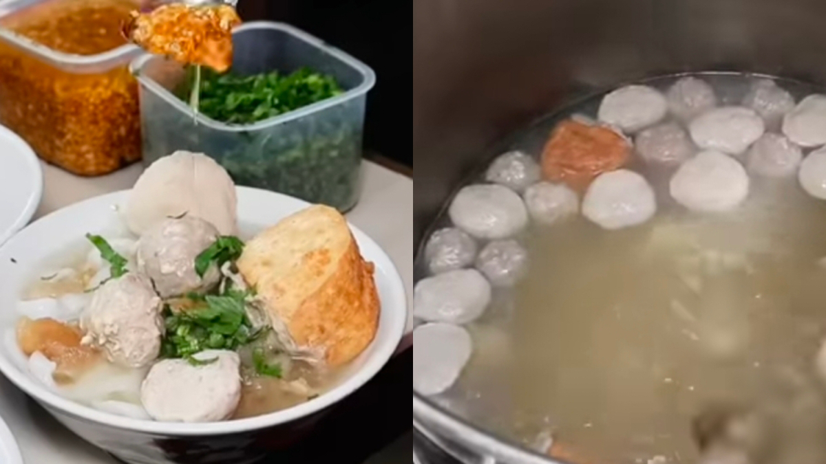 Bakso Gepeng Pak Iman, rekomendasi kuliner di Bogor