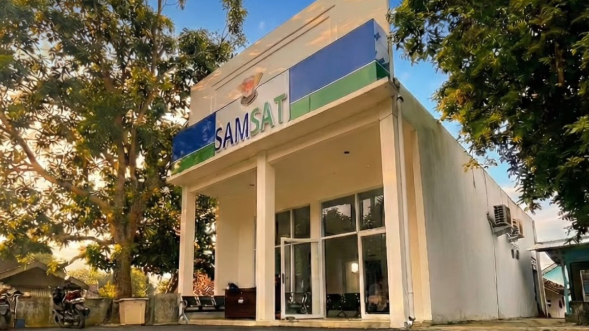 Kantor Samsat untuk proses pembayaran pajak.