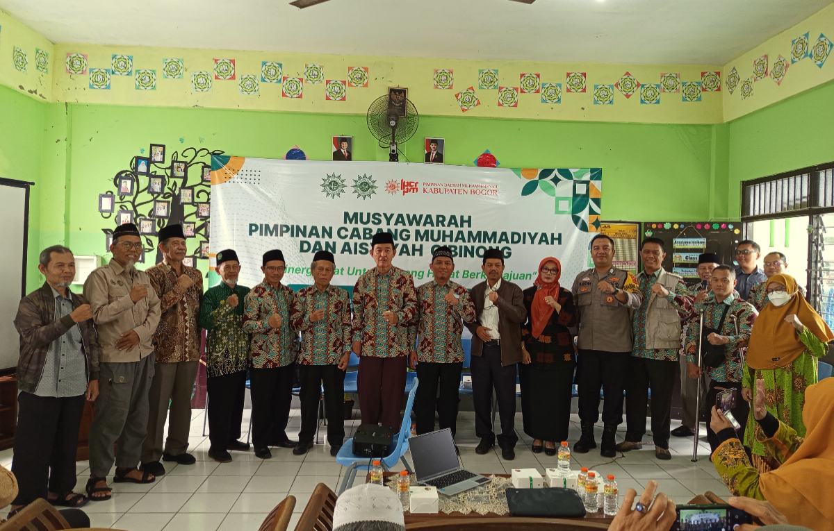 Musycab PCM Cibinong diselenggarakan dengan penuh kebersamaan.