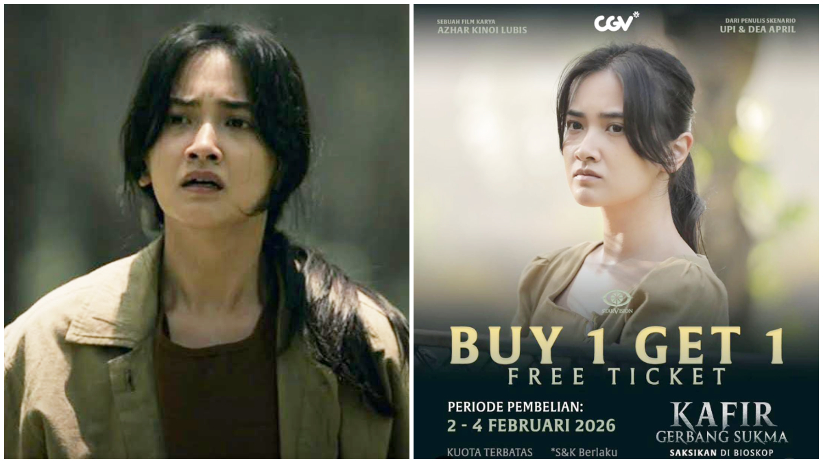 Poster promo Film Horor Kafir Gerbang Sukma.