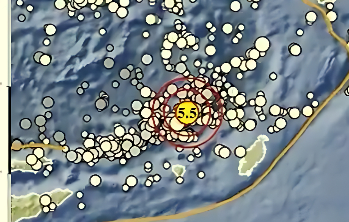 Gempa Magnitudo 5,5 Guncang Barat Laut Maluku Tenggara Barat, Selasa 3 Februari 2026.