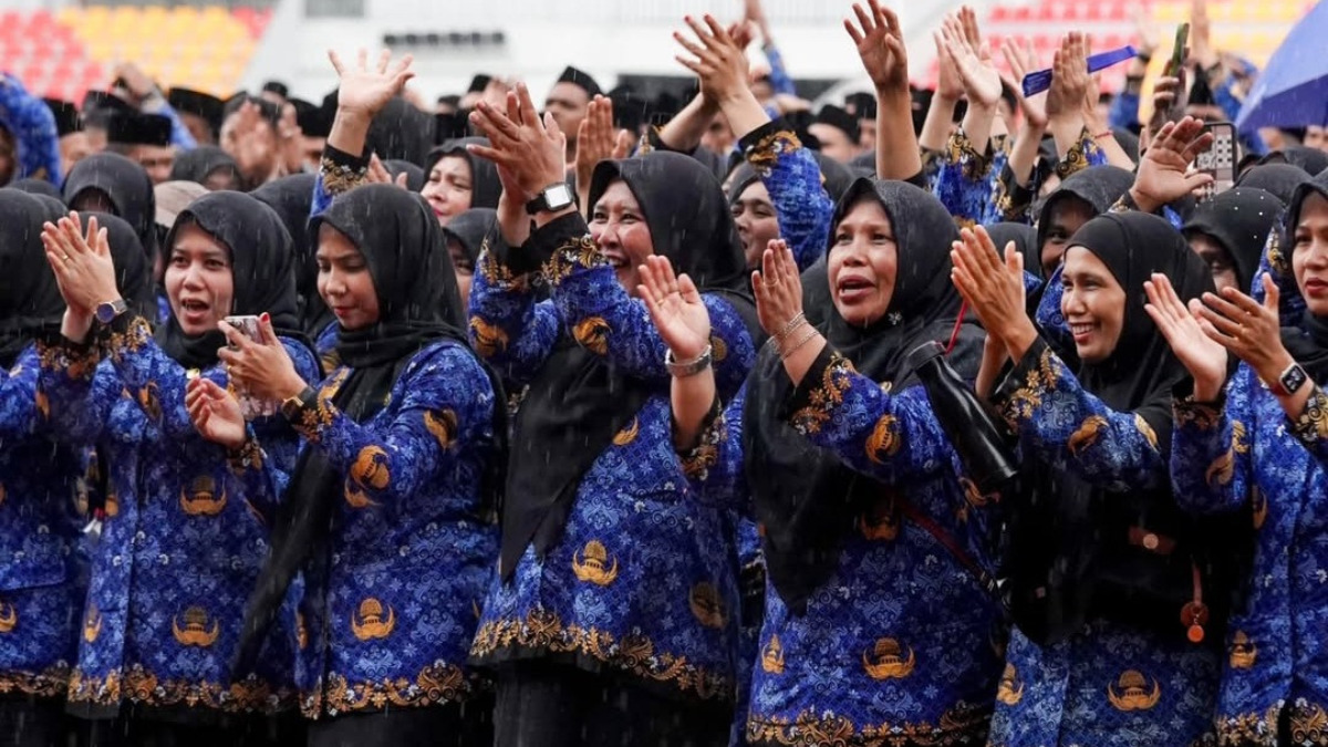 Ilustrasi guru PPPK Paruh Waktu.