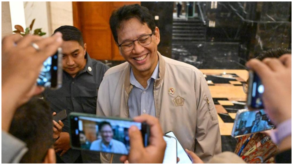 Menteri Keuangan Purbaya Yudhi Sadewa hadir pada konfrensi pers Danantara terkait penataan dan penguatan pasar modal.