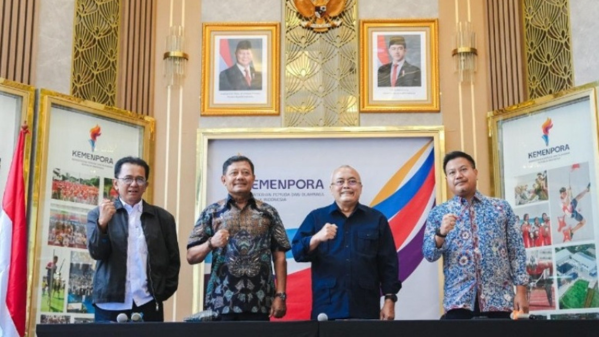Para panitia seleksi Kemenpora membuka seleksi terbuka Jabatan Pimpinan Tinggi (JPT) Deputi Bidang Pengembangan Industri Olahraga.