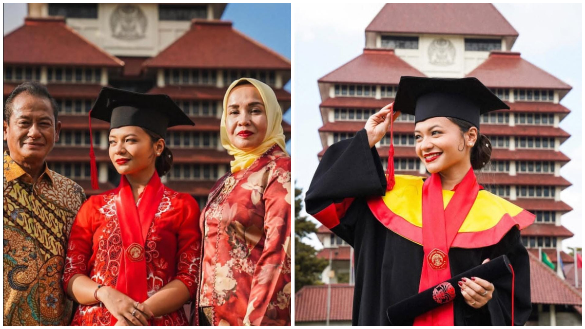 Amel Carla diterima di University of Melbourne, Australia, untuk program Master of Laws (LLM).