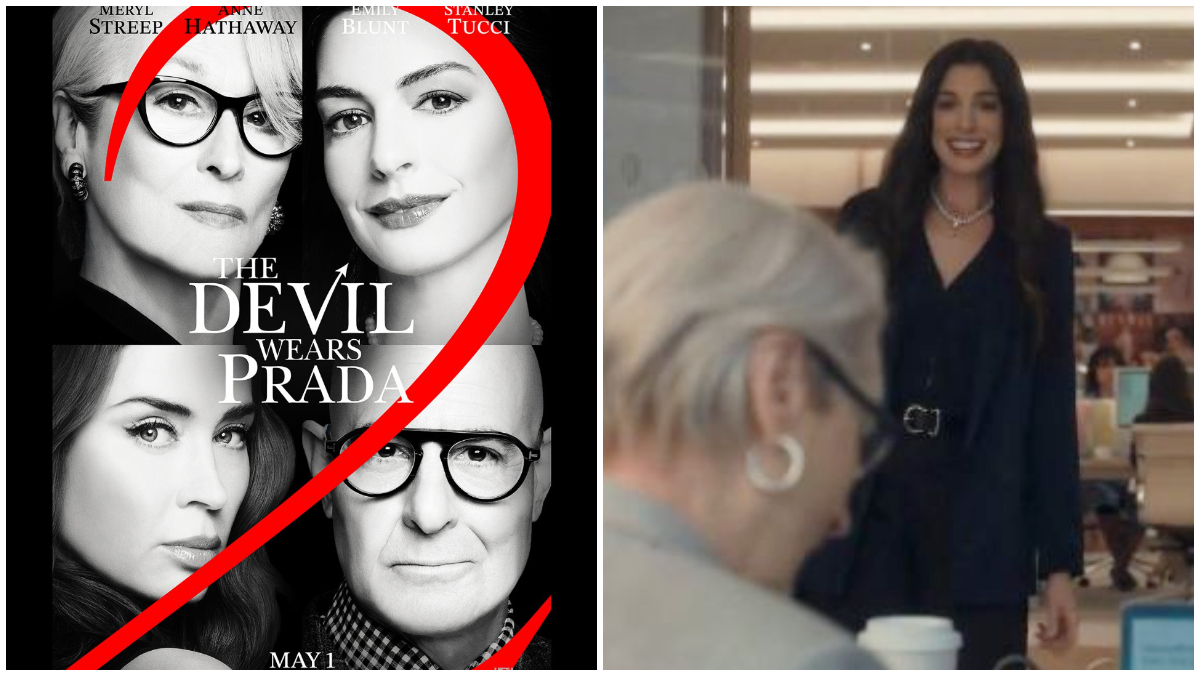 Poster promosi dan cuplikan dari trailer Film The Devil Wears Prada 2.