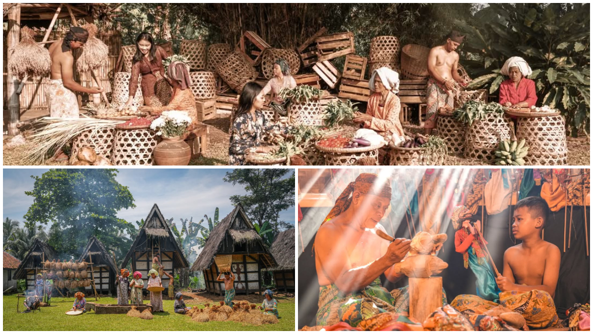 Suasana dan kegiatan yang ada di kampung Sindang Barang Bogor.