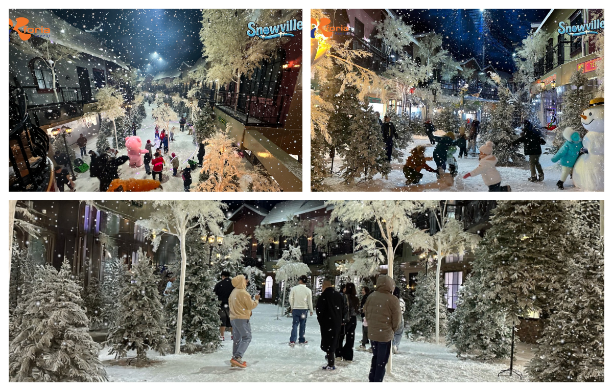 Snowville Sentul, yang berlokasi di Kawasan Xforia Sentul, Jalan Raya Cijayanti, Kecamatan Babakanmadang, Kabupaten Bogor.
