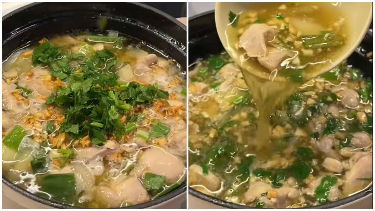 Sop Ayam Hainan yang cocok buat menu berbuka puasa.