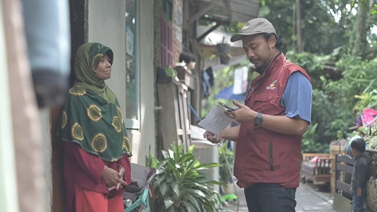 Ilustrasi sosialisasi pendamping sosial kepada KPM terkait bansos PKH BPNT tahap 1 tahun 2026 yang akan segera cair