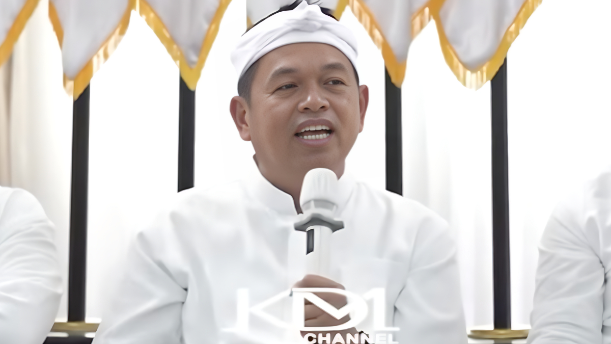 Gubernur Jawa Barat Dedi Mulyadi saat hadir pada sebuah acara beberapa waktu lalu.