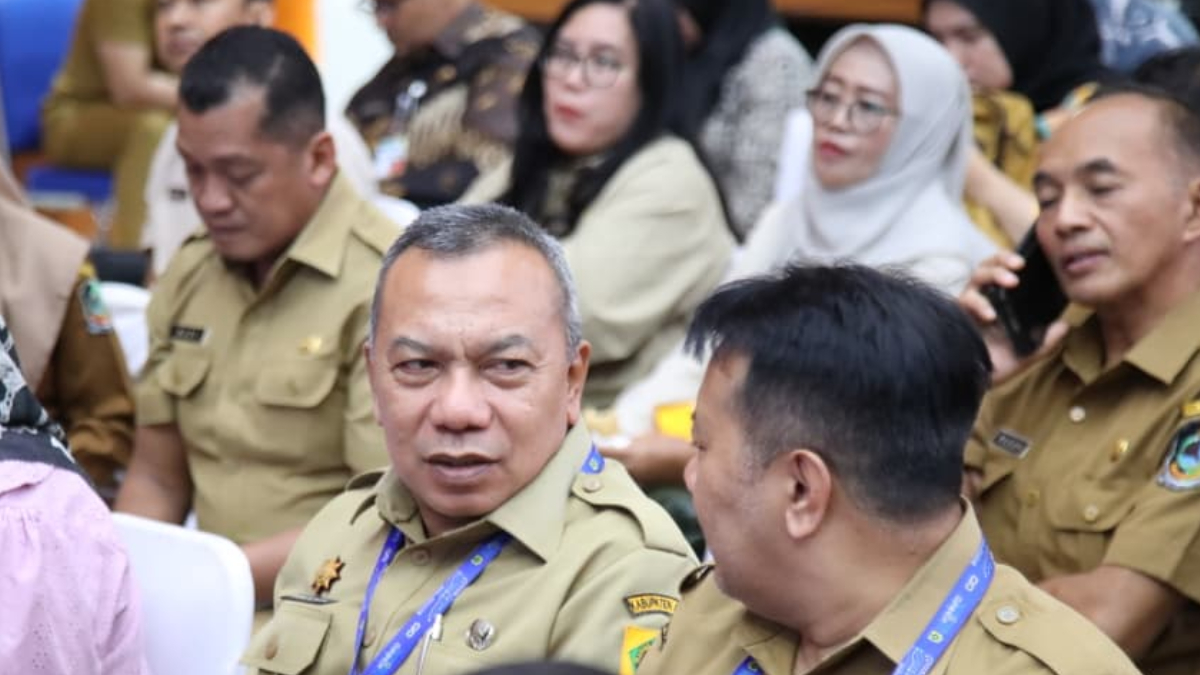 Kepala Dinas Komunikasi dan Informatika (Diskominfo) Kabupaten Bogor Bambang Widodo Tawekal hadir&nbsp;sosialisasi piloting digitalisasi bansos dan peran pemerintah daerah di Kementerian Dalam Negeri.