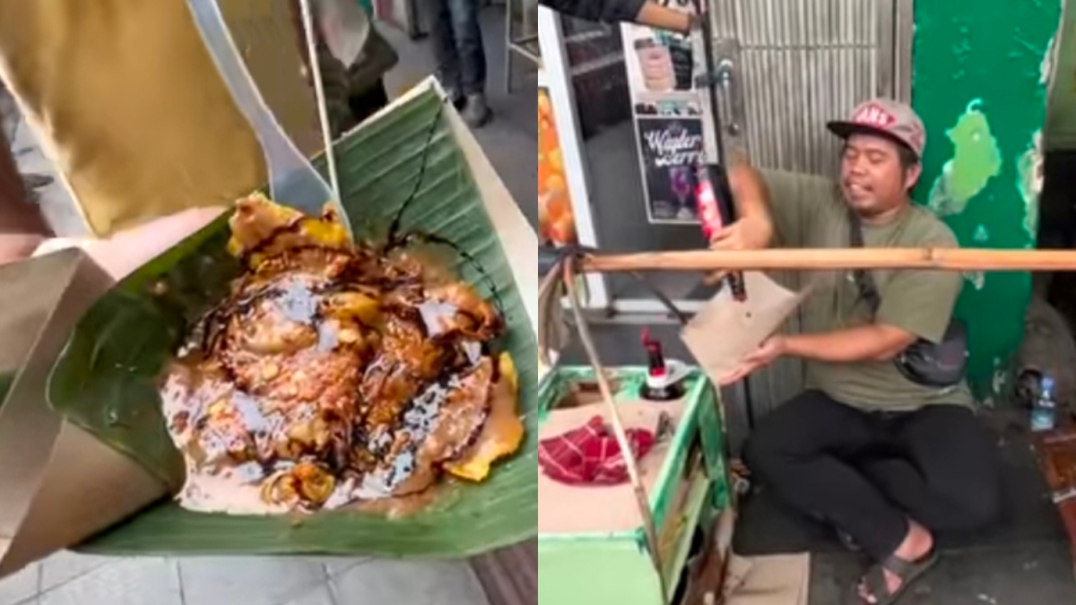 Kuliner legendaris Cungkring Pak Jumat di Bogor.