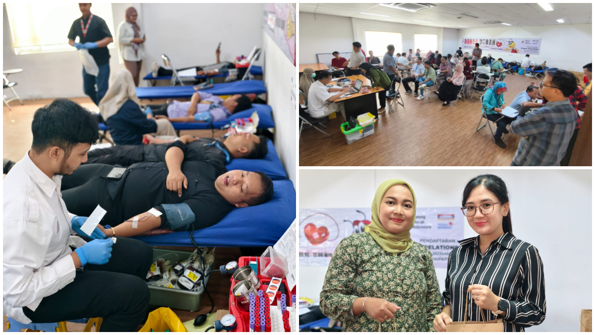 Kegiatan donor darah yang diadakan&nbsp;Indomaret Cabang Bogor 2&nbsp;