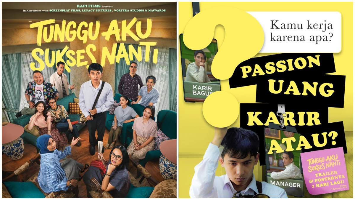 Cuplikan trailer dan poster Film Tunggu Aku Sukses Nanti.