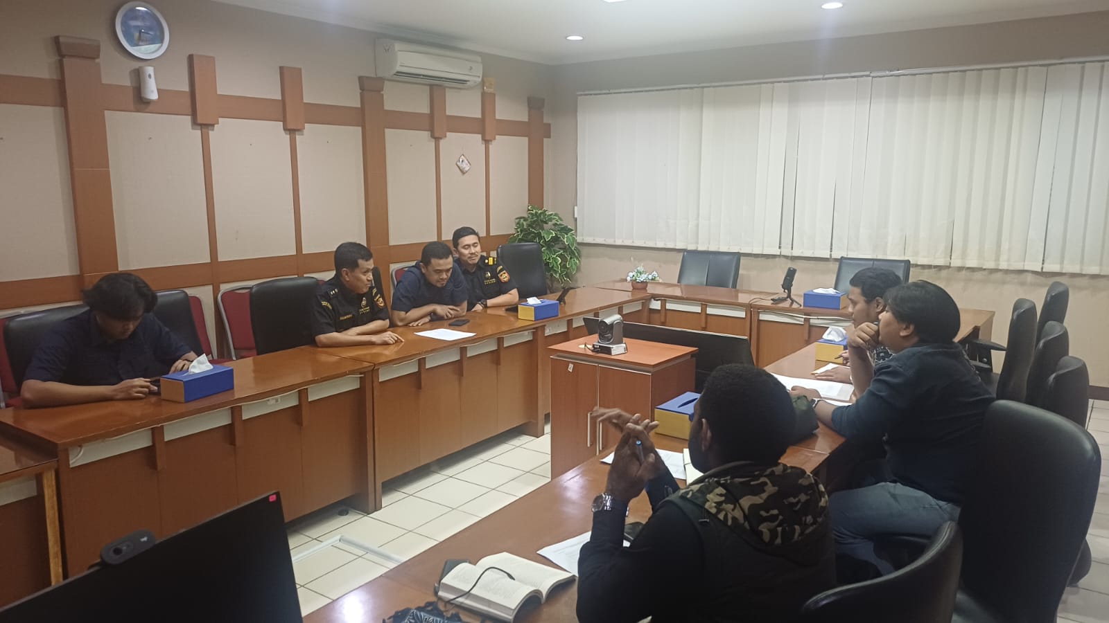FOMASI melakukan audiensi dengan pejabat Kantor Bea Cukai Bogor.