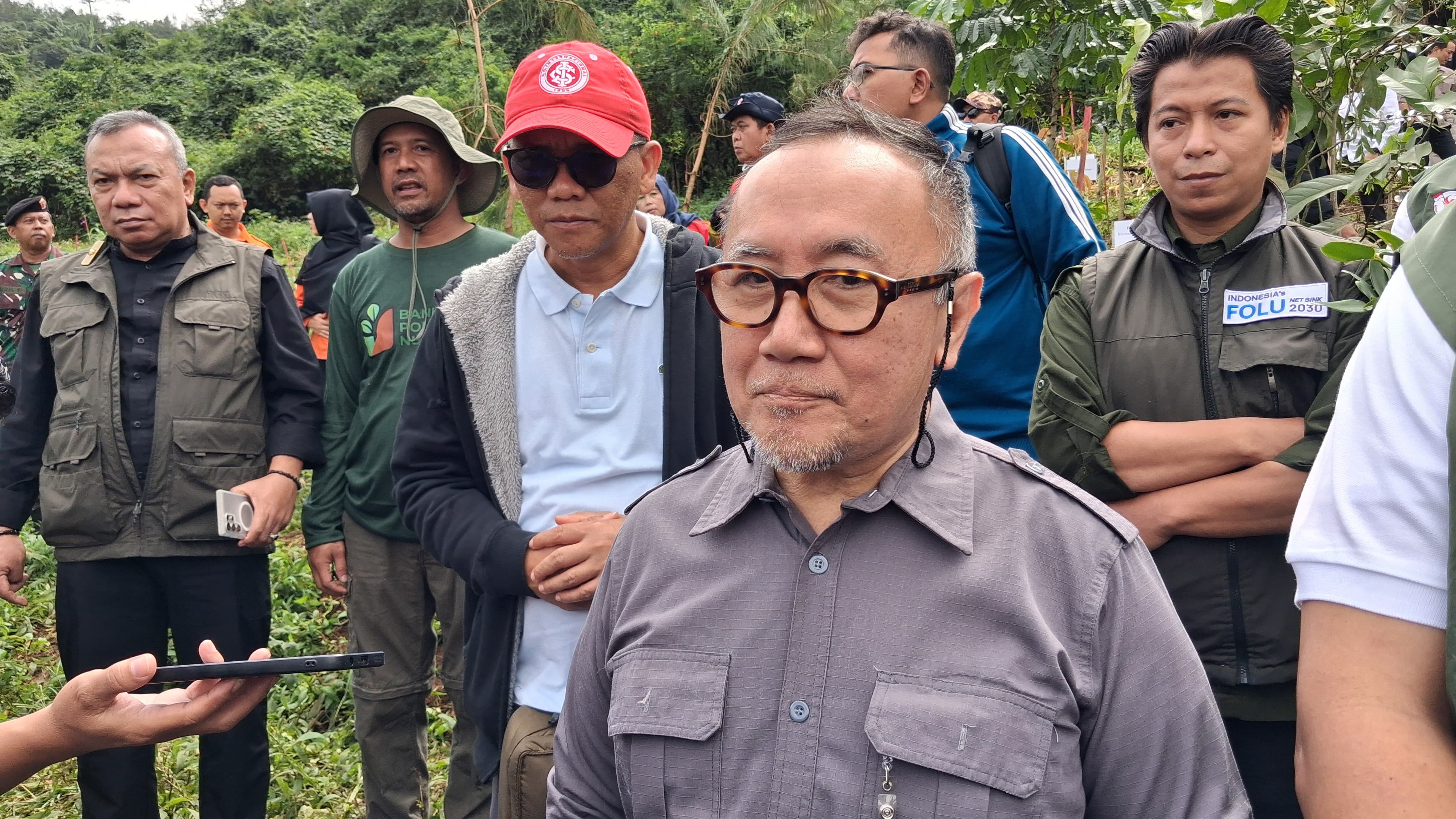 Staf Ahli Menteri Lingkungan Hidup Bidang Kelestarian Sumber Daya Keanekaragaman Hayati dan Sosial Budaya, Nur Adi Wardoyo.