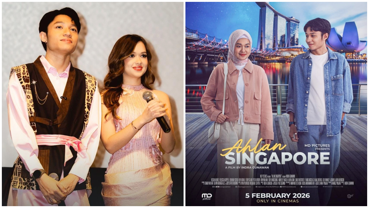Pemeran Utama dan Poster Film Ahlan Singapore.