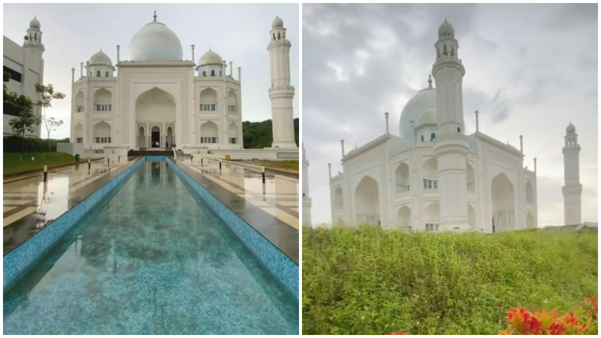 Suasana Masjid Budi Guna di Tajur, Kecamatan Citeureup, Kabupaten Bogor.