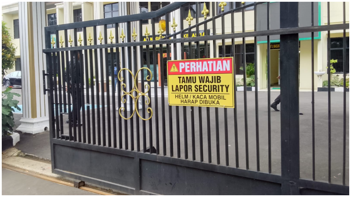 Suasana Pengadilan Negeri Depok Jumat 6 Februari 2026.