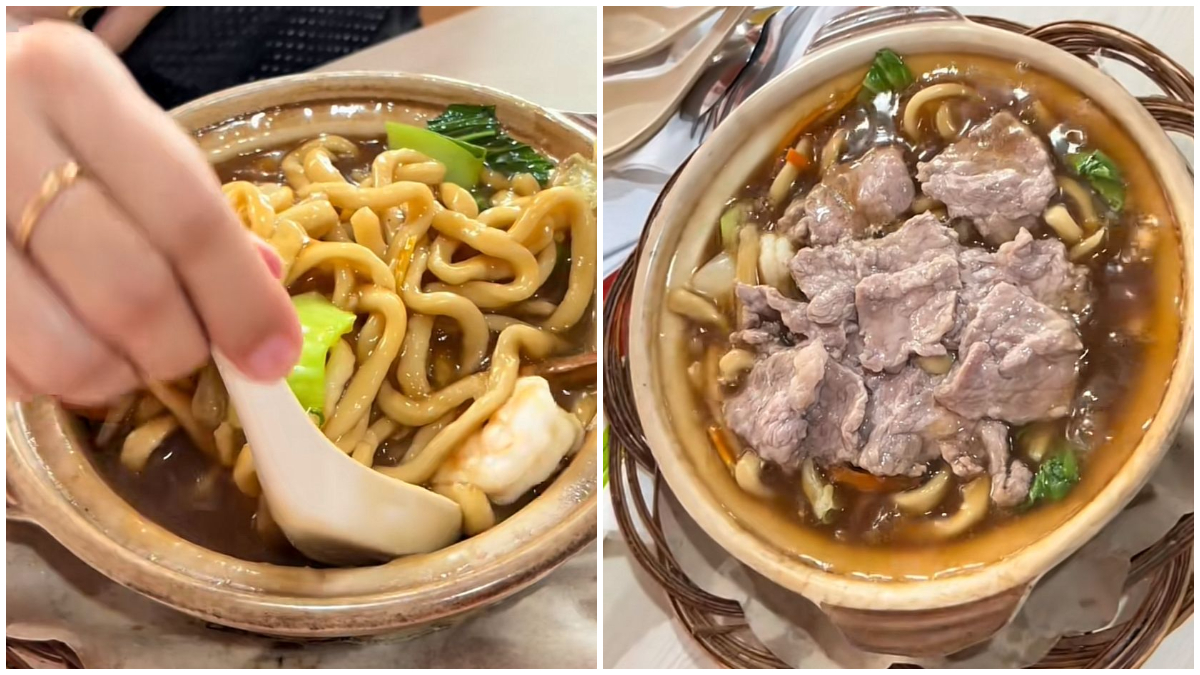 Menu Sapo Mie Acek Ameng yang ikonik di Bogor.